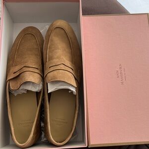 Authentic Ann Mashburn made in Italy Penny Loafers